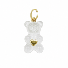 Load image into Gallery viewer, Carved Stone Gummy Bear Pendant