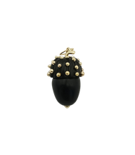 Load image into Gallery viewer, Ebony Studded Acorn Pendant by Christina Puchi