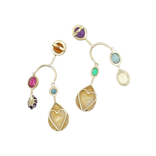 Load image into Gallery viewer, Gemstone Earrings