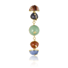 Load image into Gallery viewer, Carved Stone Planet Bracelet