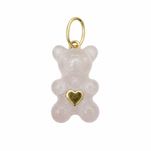 Load image into Gallery viewer, Carved Stone Gummy Bear Pendant