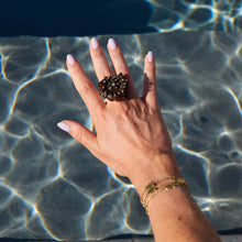 Load image into Gallery viewer, Chestnut Ammonite Ring by Christina Puchi