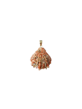 Load image into Gallery viewer, Imperfect Pink Lion's Paw Pendant in shell by Christina Puchi