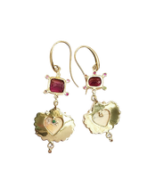Load image into Gallery viewer, Queen Conch Shell Earrings by Christina Puchi