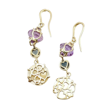 Load image into Gallery viewer, Mother of Pearl Moon Earrings by Christina Puchi