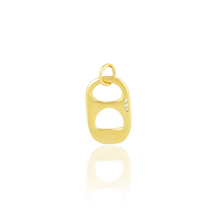 Load image into Gallery viewer, Gold Pop Tops Pendant in gold by Christina Puchi