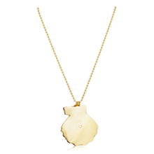 Load image into Gallery viewer, Mermaid Shell Pendant in shell by Christina Puchi