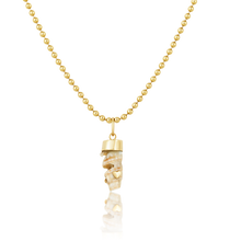 Load image into Gallery viewer, Small Inner Shell Pendant in shell by Christina Puchi