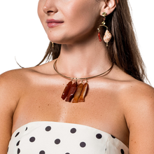 Load image into Gallery viewer, Jasper Swedish Fish Pendant by Christina Puchi