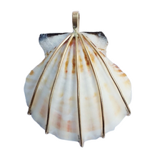 Load image into Gallery viewer, Scallop Shell Pendant by Christina Puchi