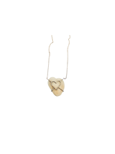 Load image into Gallery viewer, Diamond Natural Heart Shell Pendant by Christina Puchi