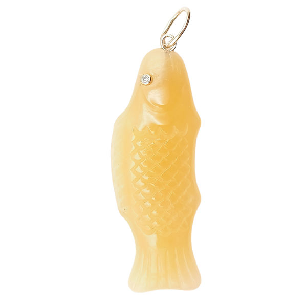 Yellow Onyx Swedish Fish