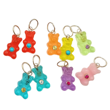 Load image into Gallery viewer, Resin Gummy Bear Pendants by Christina Puchi
