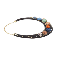 Load image into Gallery viewer, Stone Solar System Walnut Collar
