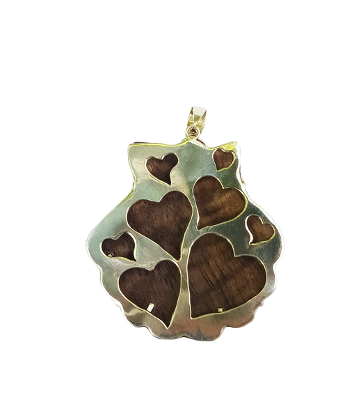 3 Diamond Carved Walnut Shell