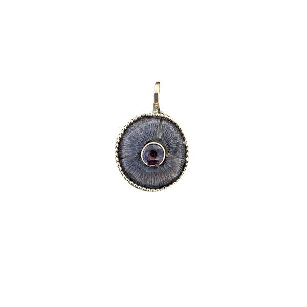 Barnacle Shell Pendant in shell by Christina Puchi
