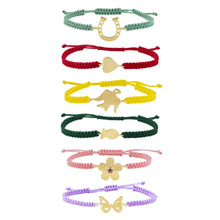 Load image into Gallery viewer, Penny’s Butterfly Friendship Bracelet by Christina Puchi
