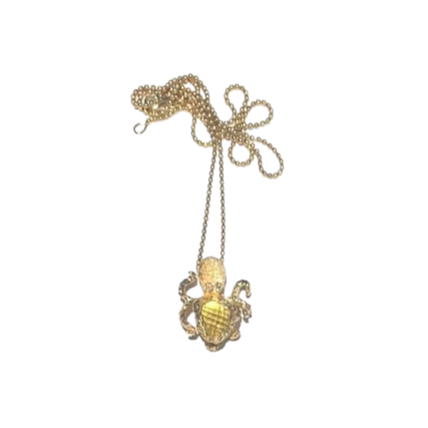 Octopus Pendant by Christina Puchi