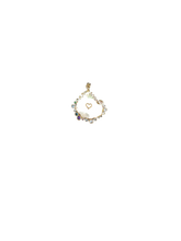Load image into Gallery viewer, White Kitten Paw Halo Pendant in shell by Christina Puchi
