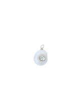 Load image into Gallery viewer, Aquamarine Spiral Shell Pendant in shell by Christina Puchi
