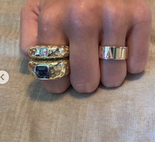Load image into Gallery viewer, Aquamarine Heart Ring by Christina Puchi
