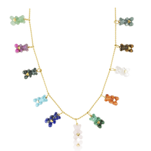 Load image into Gallery viewer, Carved Stone Gummy Bear Pendant
