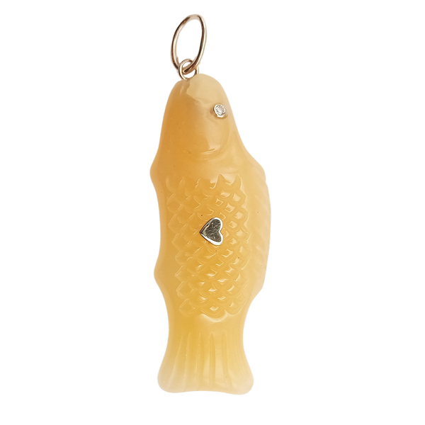 Yellow Onyx Swedish Fish