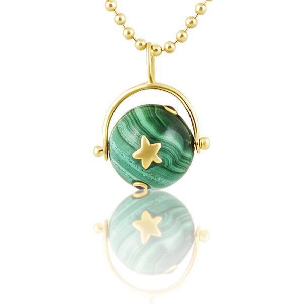 Spinning Planet Pendant