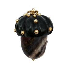 Load image into Gallery viewer, Carved Stone Acorn Pendants
