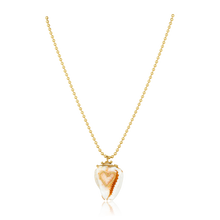 Load image into Gallery viewer, Miter Shell with Starfish Pendant in shell by Christina Puchi
