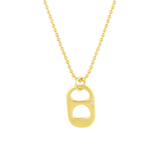 Load image into Gallery viewer, Gold Pop Tops Pendant in gold by Christina Puchi
