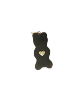 Load image into Gallery viewer, Carved Wood Gummy Bear Pendant in carved wood by Christina Puchi
