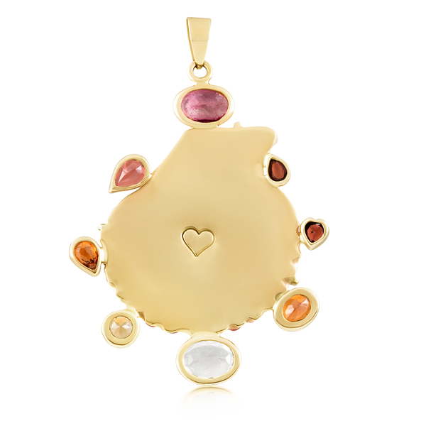 Orange Shell Sunset Halo