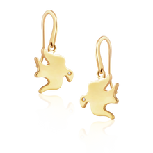 Load image into Gallery viewer, Bird Dangle Earrings by Christina Puchi

