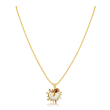 Load image into Gallery viewer, Spiral Shell Halo 2 Pendant in shell by Christina Puchi
