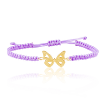 Load image into Gallery viewer, Penny’s Butterfly Friendship Bracelet by Christina Puchi
