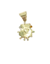 Load image into Gallery viewer, Tiny Lion's Paw Multicolor Halo Pendant in shell by Christina Puchi
