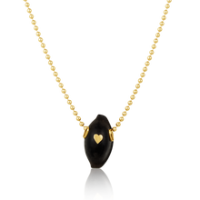 Load image into Gallery viewer, Carved Ebony Cowrie Shell in carved wood by Christina Puchi

