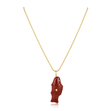 Load image into Gallery viewer, Jasper Swedish Fish Pendant by Christina Puchi
