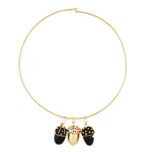 Load image into Gallery viewer, Gold Acorn Pendants
