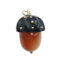 Load image into Gallery viewer, Carved Stone Acorn Pendants
