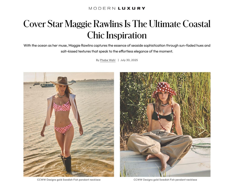 Christina Puchi — magazine cover