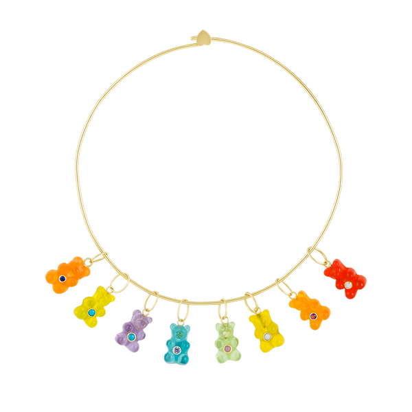 Resin Gummy Bear Pendants