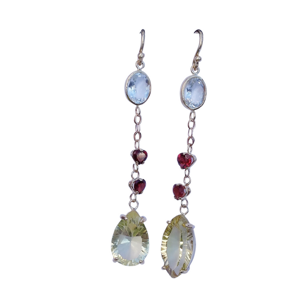 Tiered Earrings by Christina Puchi