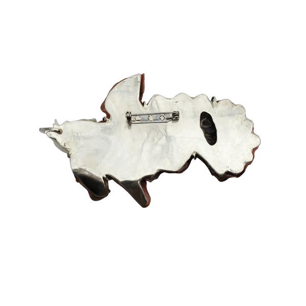Fish Shell Pendant in shell by Christina Puchi