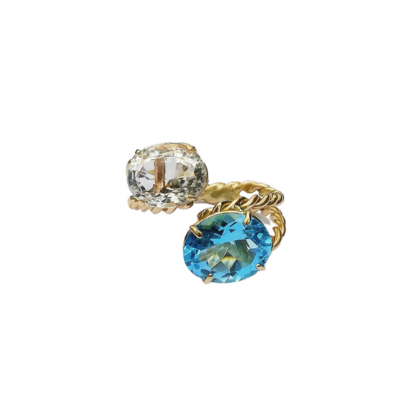 Bypass Ring by Christina Puchi