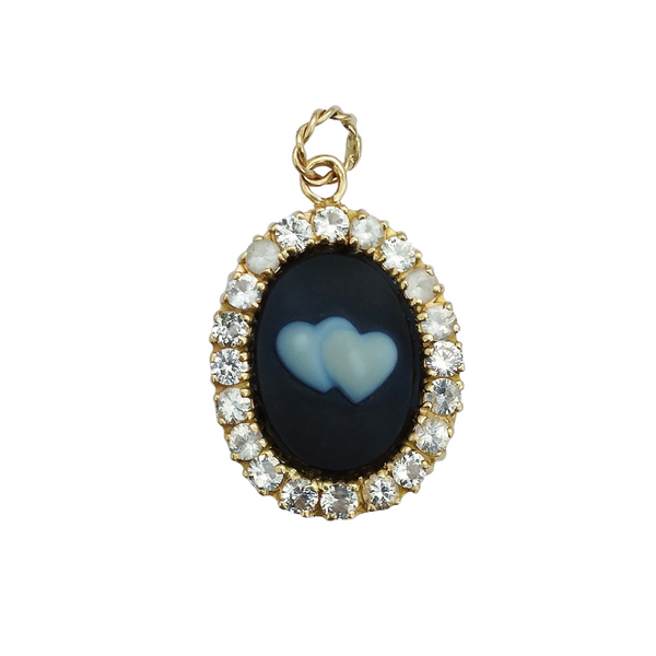 Heart Cameo Pendant by Christina Puchi