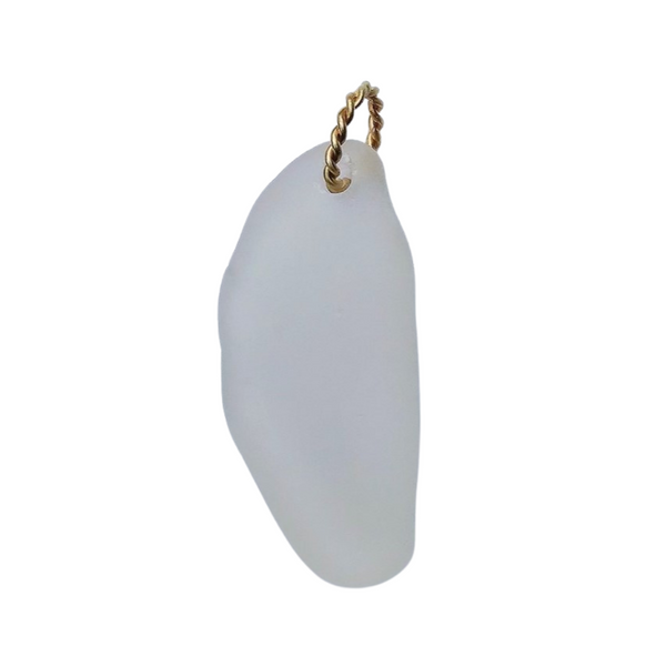 Sea Glass Pendant in sea glass by Christina Puchi