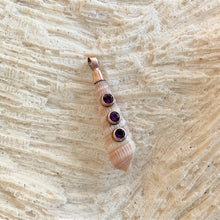 Load image into Gallery viewer, Auger Shell Pendant in shell by Christina Puchi
