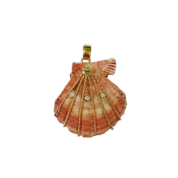Lions Paw Pendant in shell by Christina Puchi